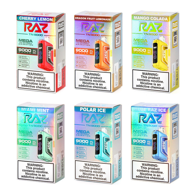 RAZ TN9000 with 9000 Puffs